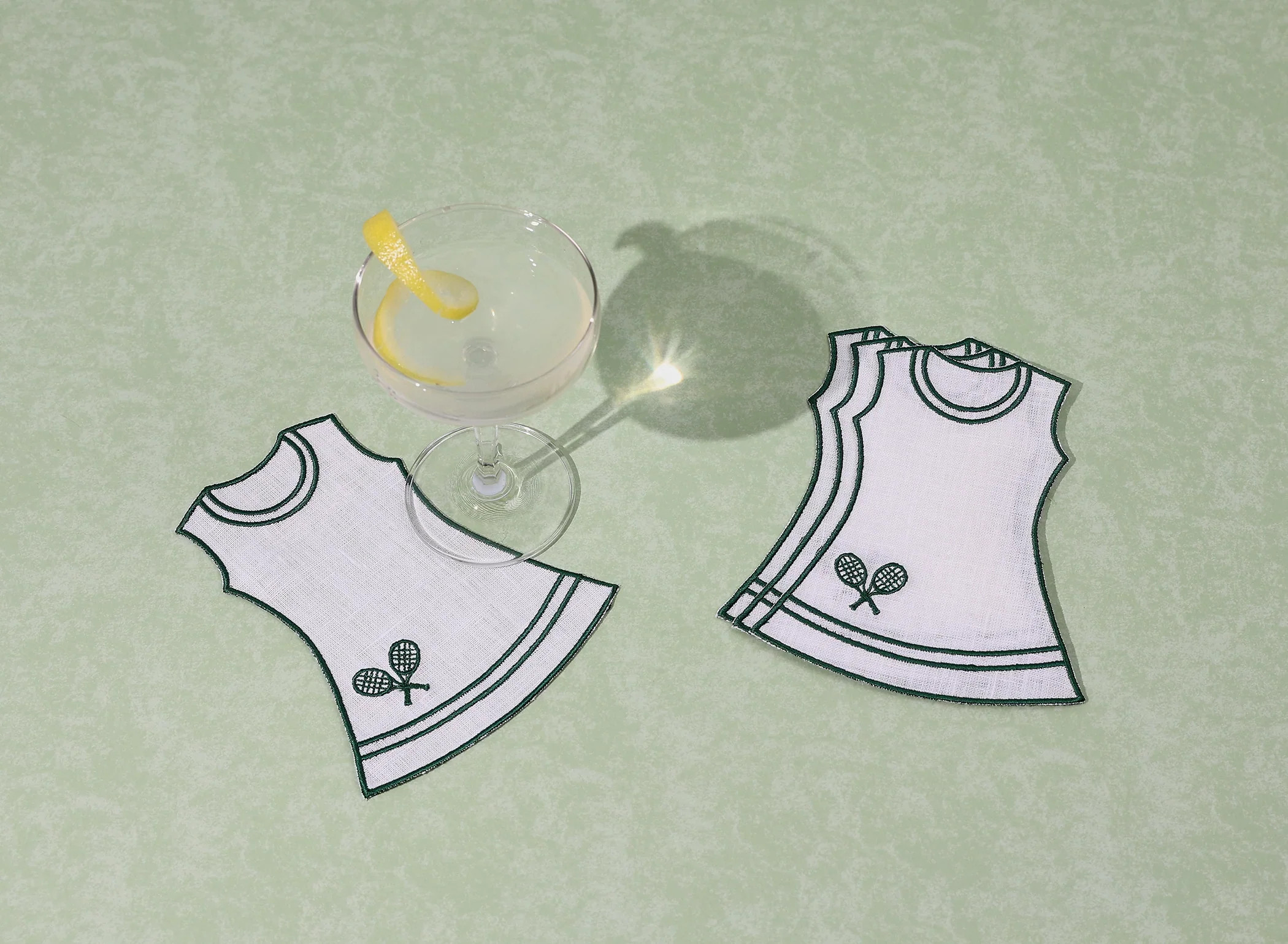 Tennis Dress Cocktail Napkins | Bogey and Byrd