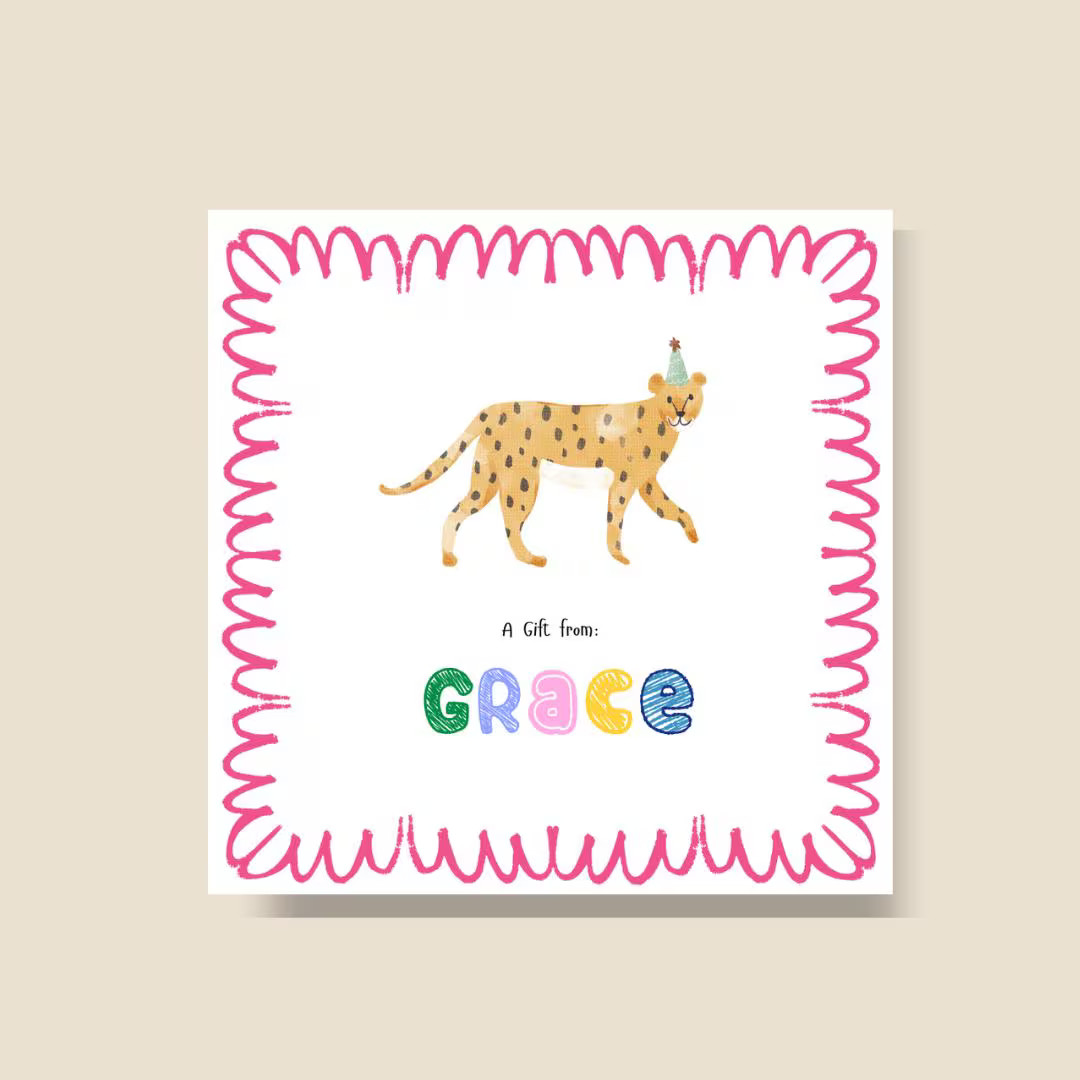 Birthday Calling Cards/ Enclosure Gift Tags Favor Tags/ Girls / Sisters / Custom / Party - Etsy | Etsy (US)