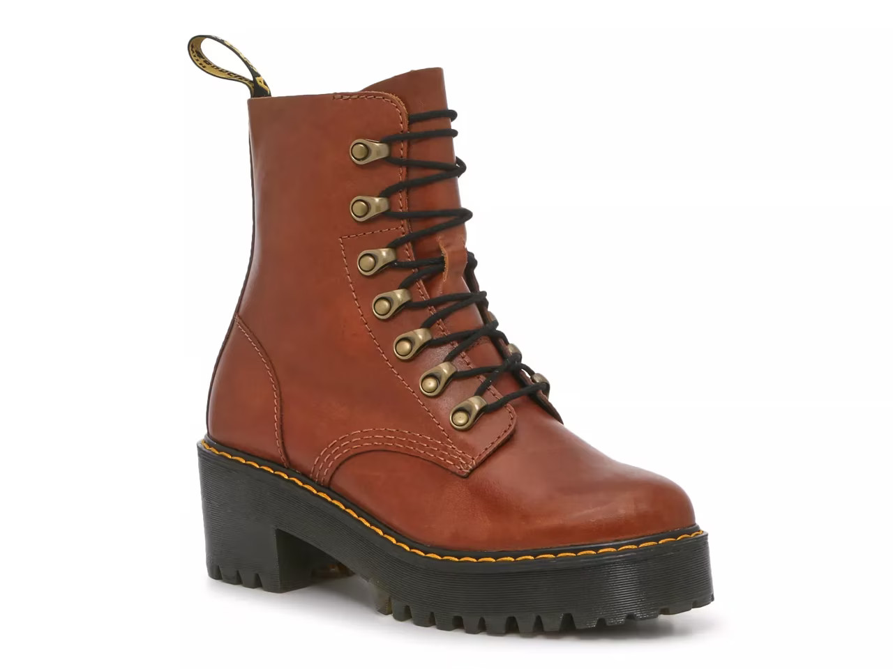 Dr. Martens Leona Combat Boot - Women's | DSW