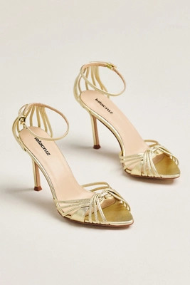 Lola Cruz Strappy Pointed-Toe Heels | Anthropologie (US)