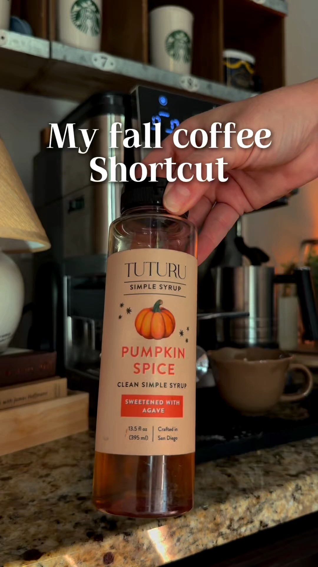 My fall coffee shortcut 🎃☕️ A little of this agave-sweetened pumpkin syrup and my regular morning coffee instantly feels like fall.

#LTKU #LTKselfcare #LTKmorningroutine