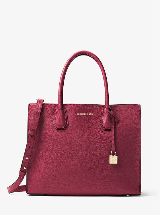 Mercer Large Leather Tote | Michael Kors US