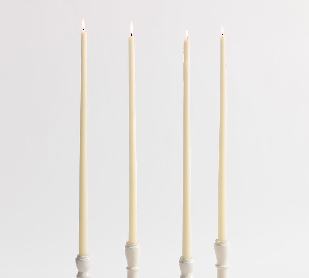 Extra Tall Taper Candles - Set of 4 | Pottery Barn (US)