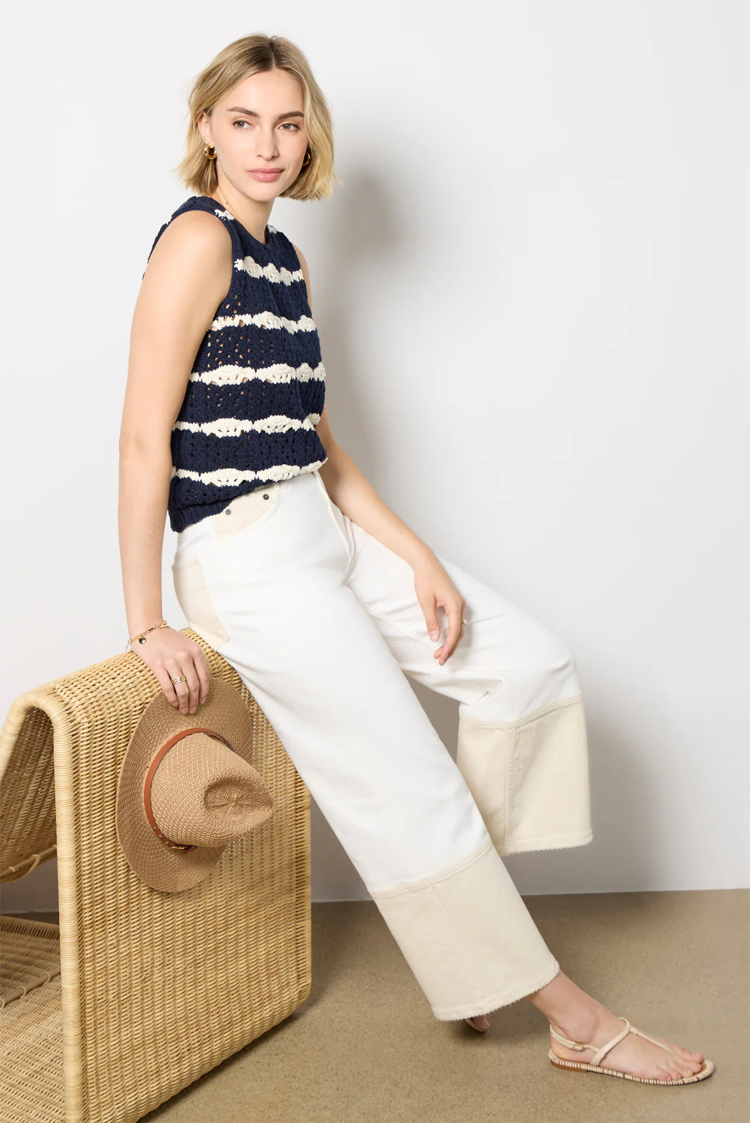 Claudia Crochet Tank | Evereve