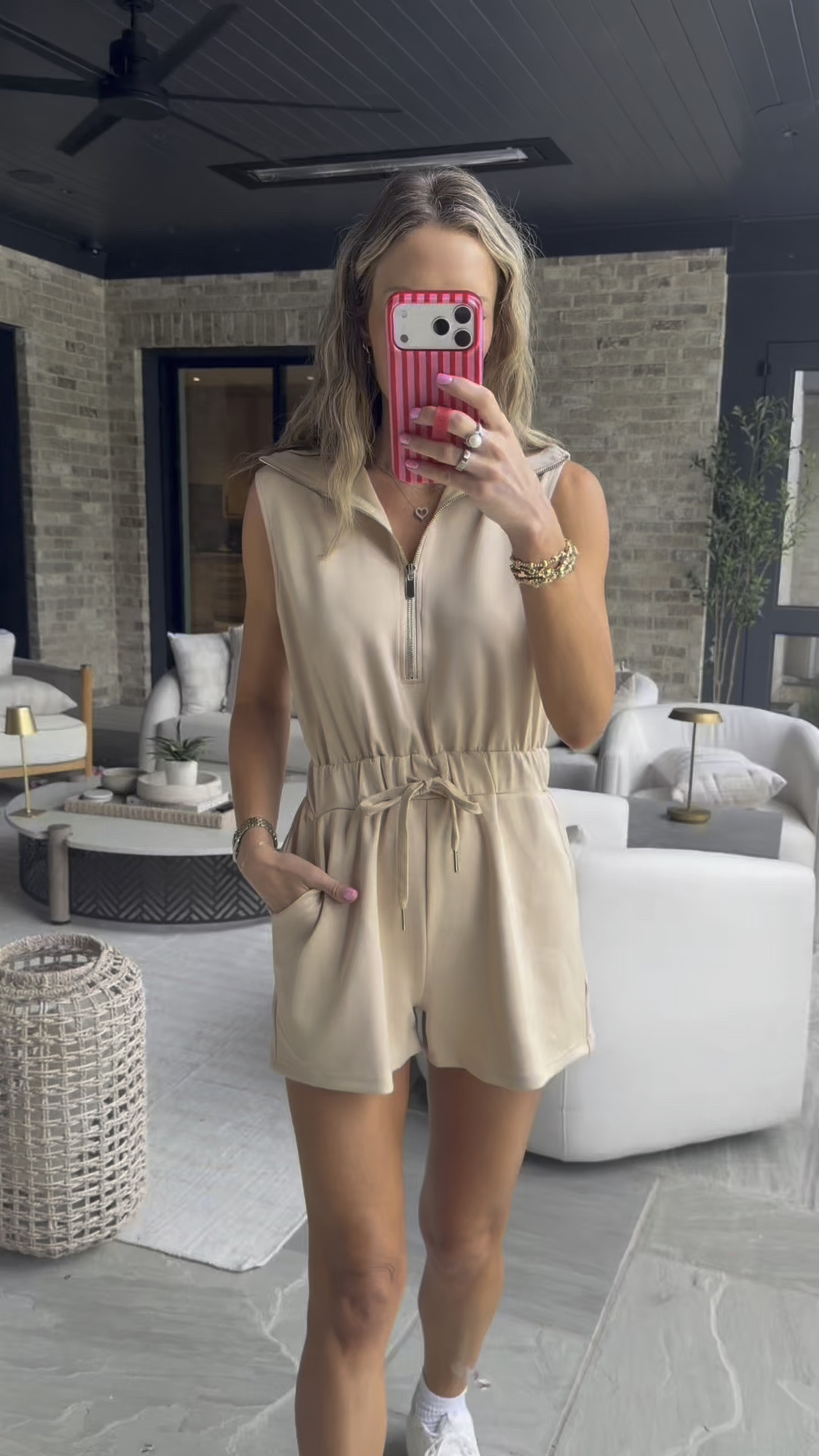 A neutral romper for your busiest of days!🤍

#LTKdayinmylife #LTKgrwm #LTKootd