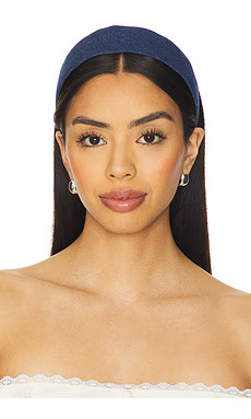 Lele Sadoughi Brigitte Headband in French Denim from Revolve.com | Revolve Clothing (Global)