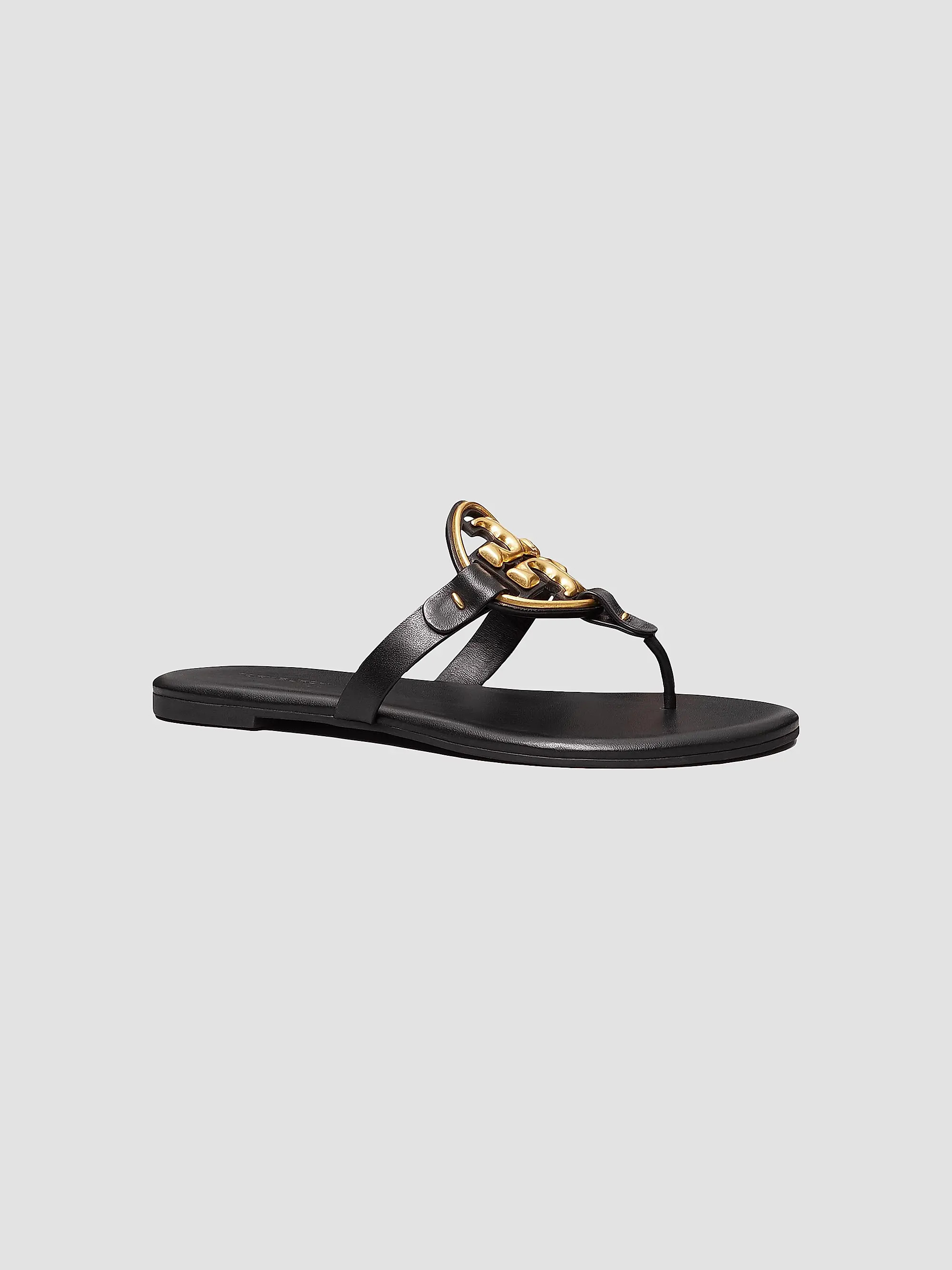 Miller Metal Double T Soft Sandals | Saks Fifth Avenue