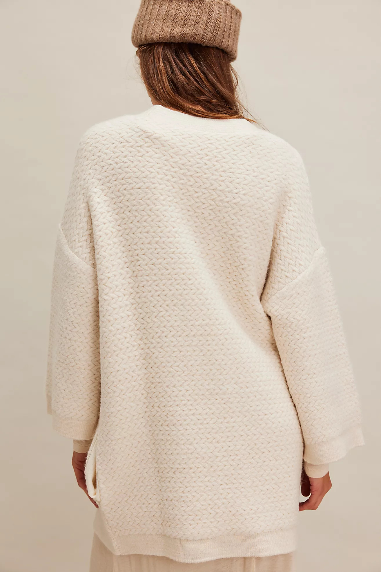 Herringbone Stitch Kimono | Free People (Global - UK&FR Excluded)