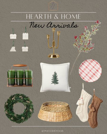 Hearth & Home New Arrivals!

Home decor, Christmas decor, neutral home decor, ornaments, throw pillow, stockings , wreath 

#LTKHoliday #LTKhome #LTKfindsunder100