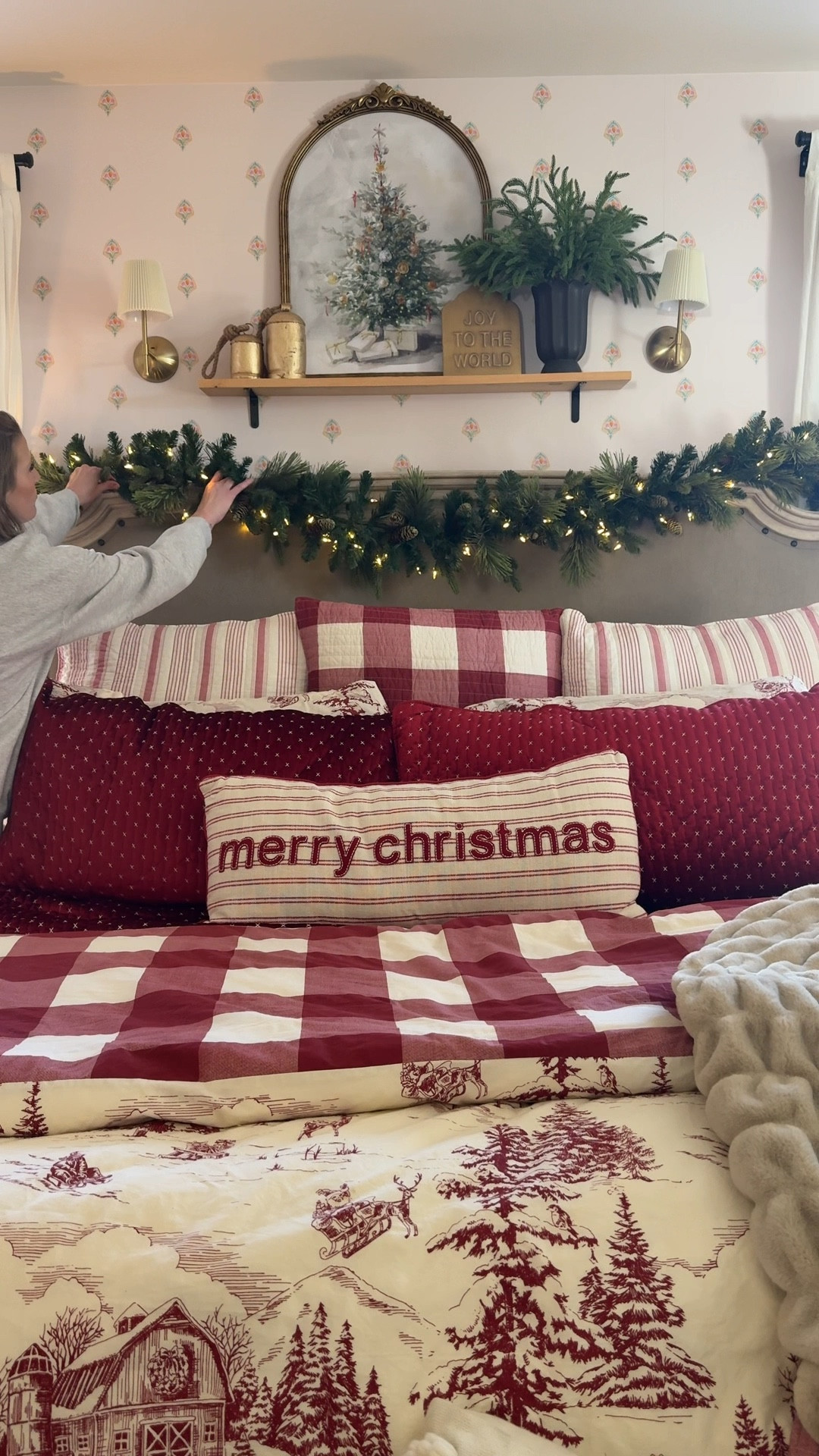 Decorate my bedroom for Christmas with me 🎄 One of the most beautiful Christmas trees I’ve ever owned! And I’ve owned a lot! 
It has it all! This is a Princeton Fraser Fir. It has the power connect pole, so no searching for multiple light cords 🙌🏻 and 10 different light settings! And the colored setting is the good, vintage-feeling warm colored bulbs (with the pink!) The lights can twinkle, flash, fade and more. 

Feel real branches that are easy to shape. 10/10 quality and absolutely stunning! 

Be sure to also grab their gorgeous, full, pre-lit garland, a beautiful tree skirt; and some Scentsicles! White winter fir is my favorite!  

Christmas Home Decor | Holiday Home decor | Ribbon | Seasonal decor | National Tree company | Cozy Christmas Home | Christmas bedroom  | pre-lit tree | prelit | vintage colored bulbs 



#LTKSeasonal #LTKvlog #LTKHoliday