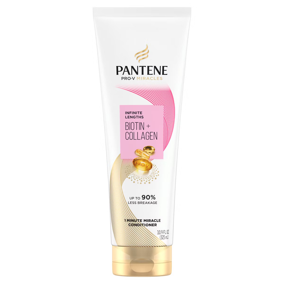 Pantene Pro-V Miracles Infinite Lengths Biotin + Collagen Conditioner - 10.9 fl oz | Target
