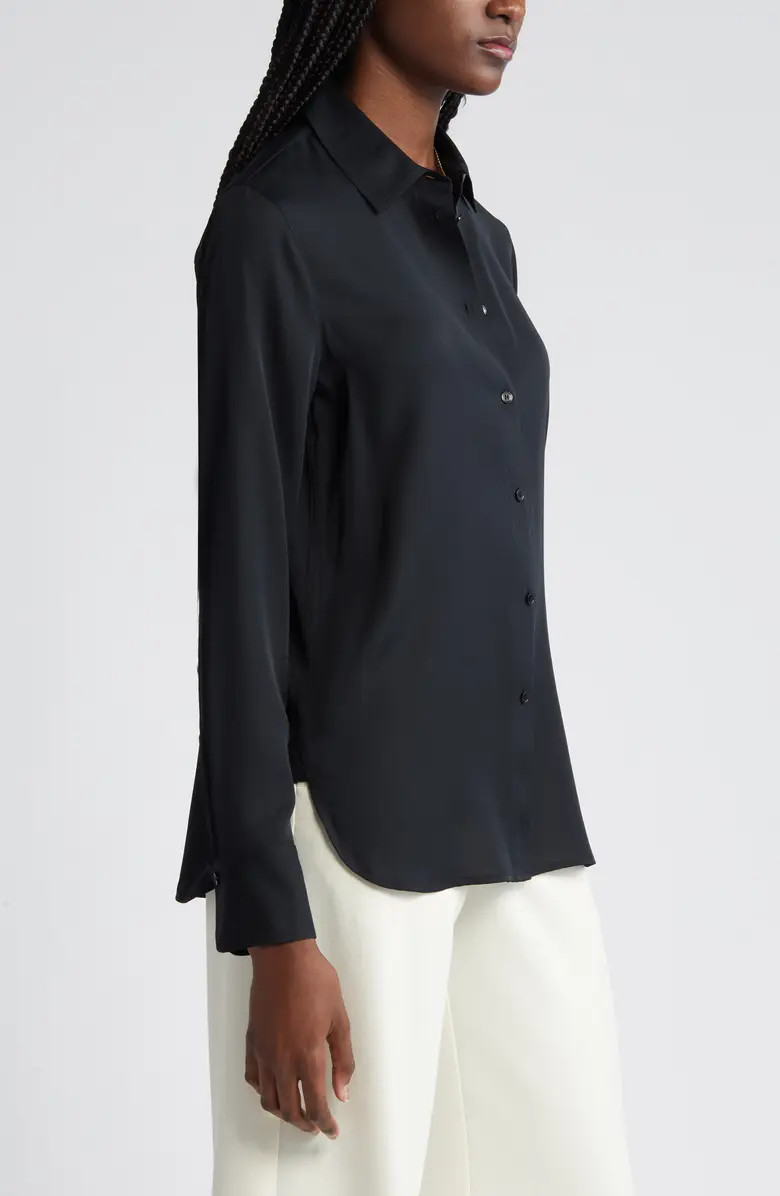 Slim Silk Blouse | Nordstrom