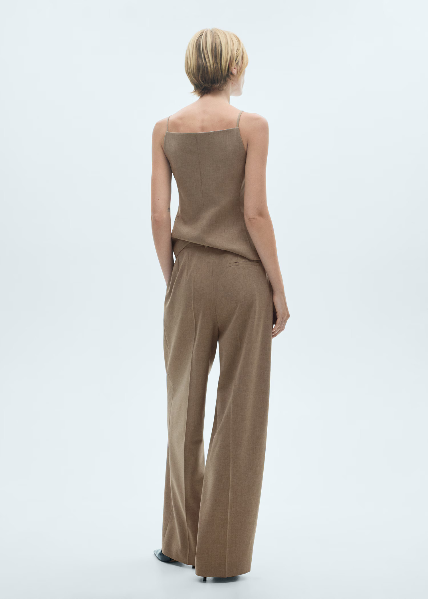 Anzughose aus Wolle - Damen | MANGO Österreich | Mango EU