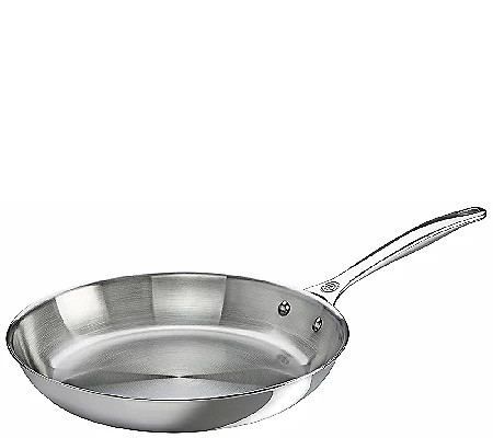 Le Creuset Stainless Steel 12"" Fry Pan | QVC