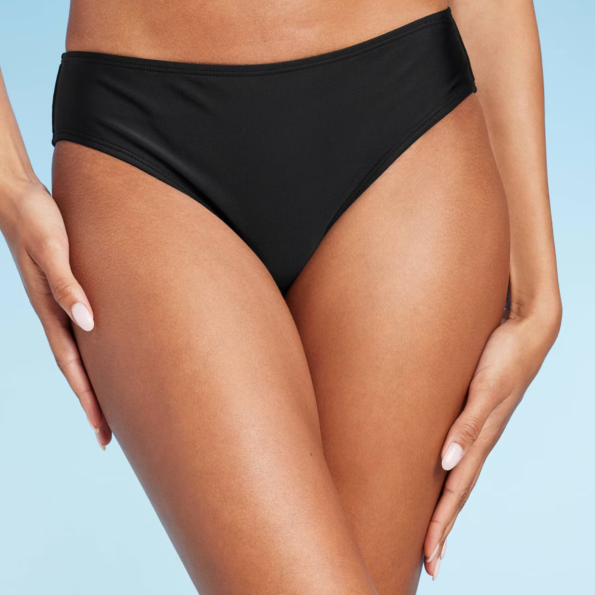 Women's Mid-Rise Cheeky Bikini Bottom - Shade & Shore™ | Target