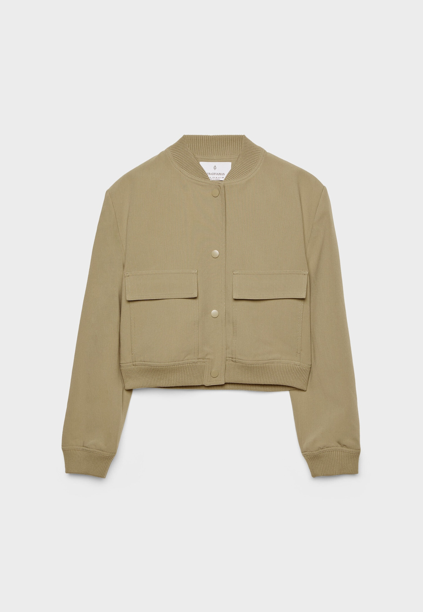 Bomberjack met maxizakken - Mode voor dames | Stradivarius Netherlands | Stradivarius (NL)