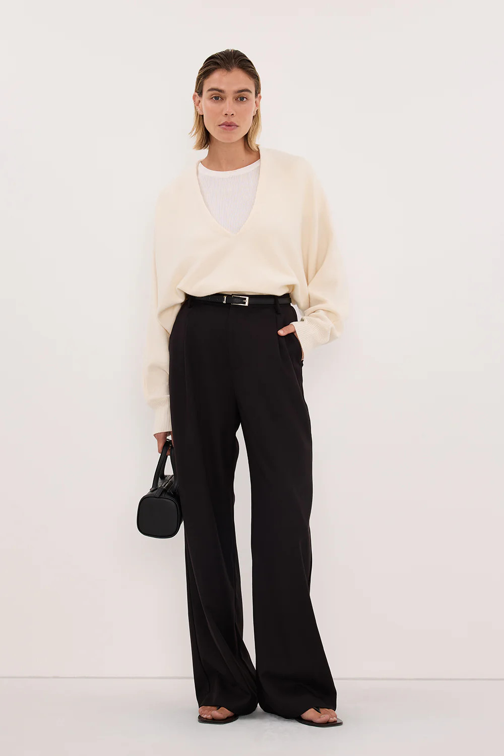 Harley Black Straight Leg Pant | DISSH