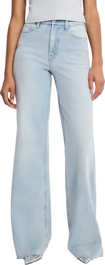 Soft-Tech Good Waist Palazzo Jeans | Nordstrom