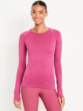 Fluid Seamless Fitted Top | Old Navy (US)