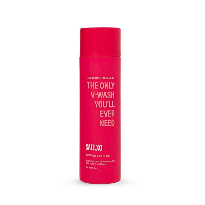 salt.xo Seedless Yoni Gel Wash, Feminine Wash with Refreshing Cucumber and Aloe Vera, All Natural... | Amazon (US)