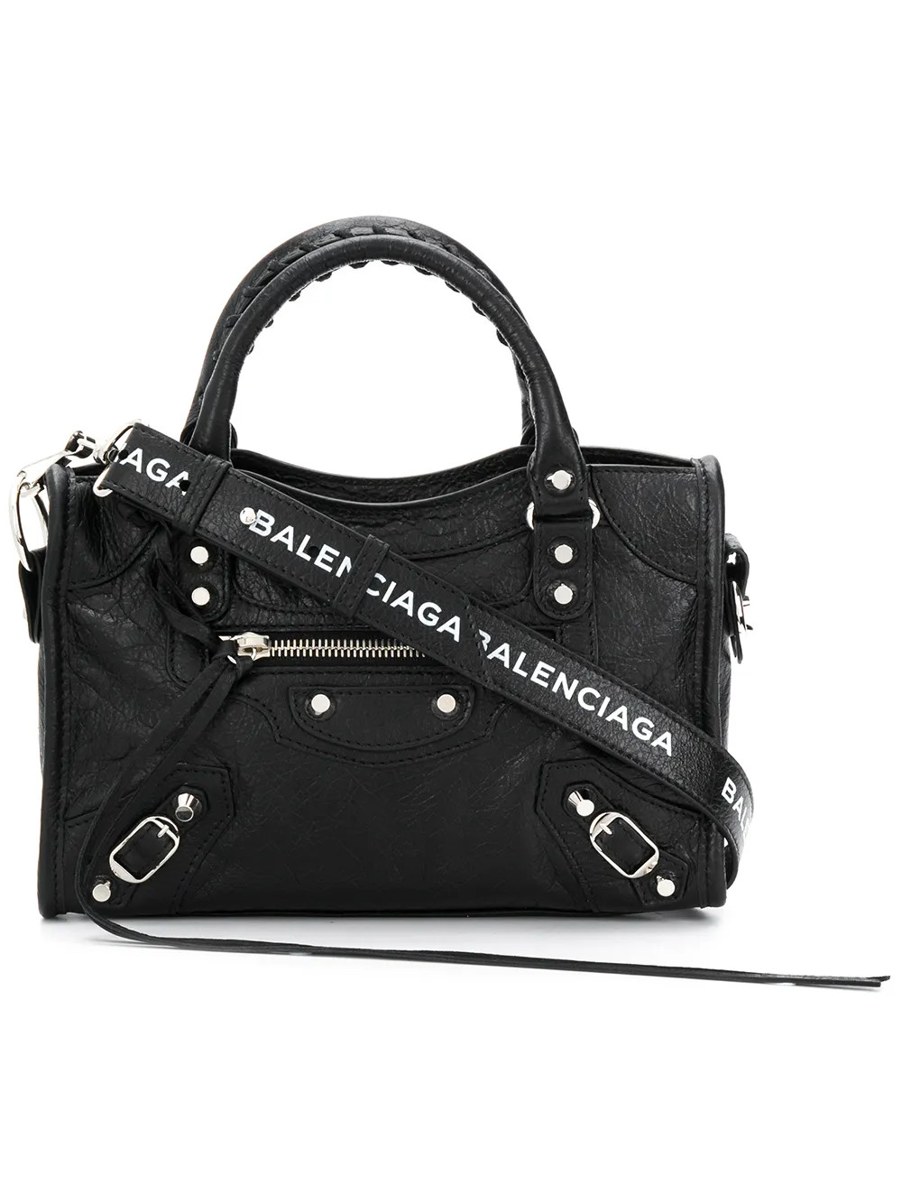 Balenciaga Classic Mini City - Black | FarFetch Global