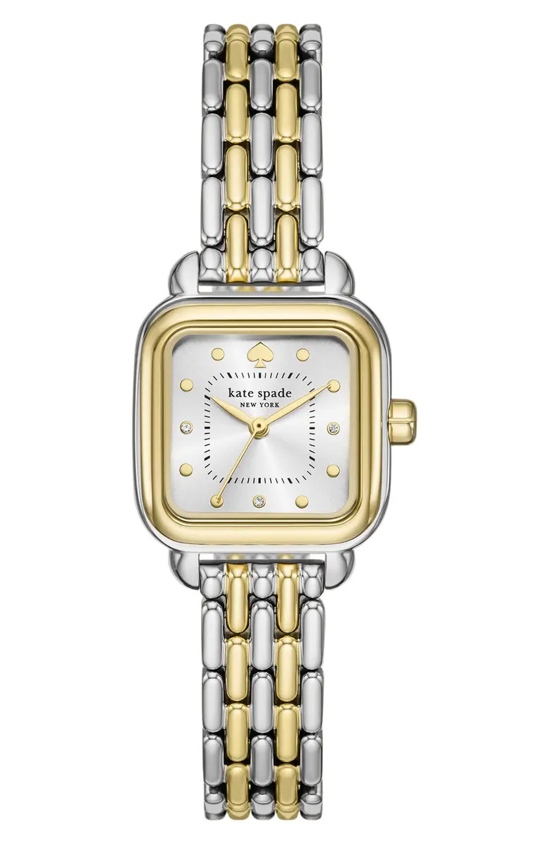 Kate Spade New York Gracie Square Bracelet Watch, 25mm | Nordstrom | Nordstrom