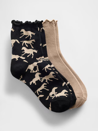 Ruffle Socks (2-Pack) | Gap (US)