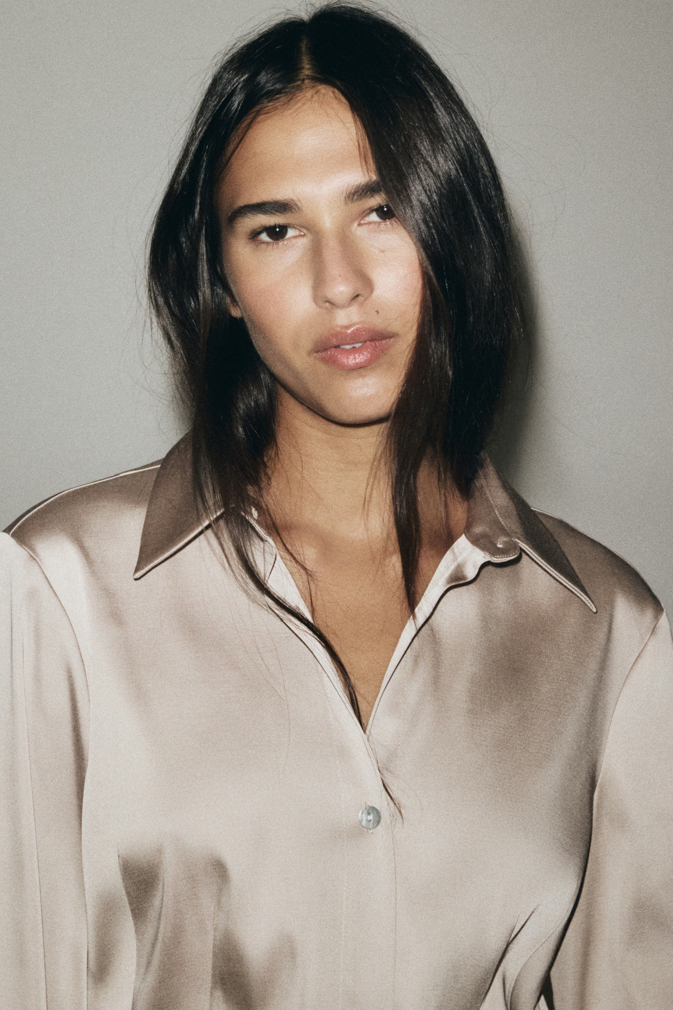 Fitted Twill Shirt | H&M (US + CA)