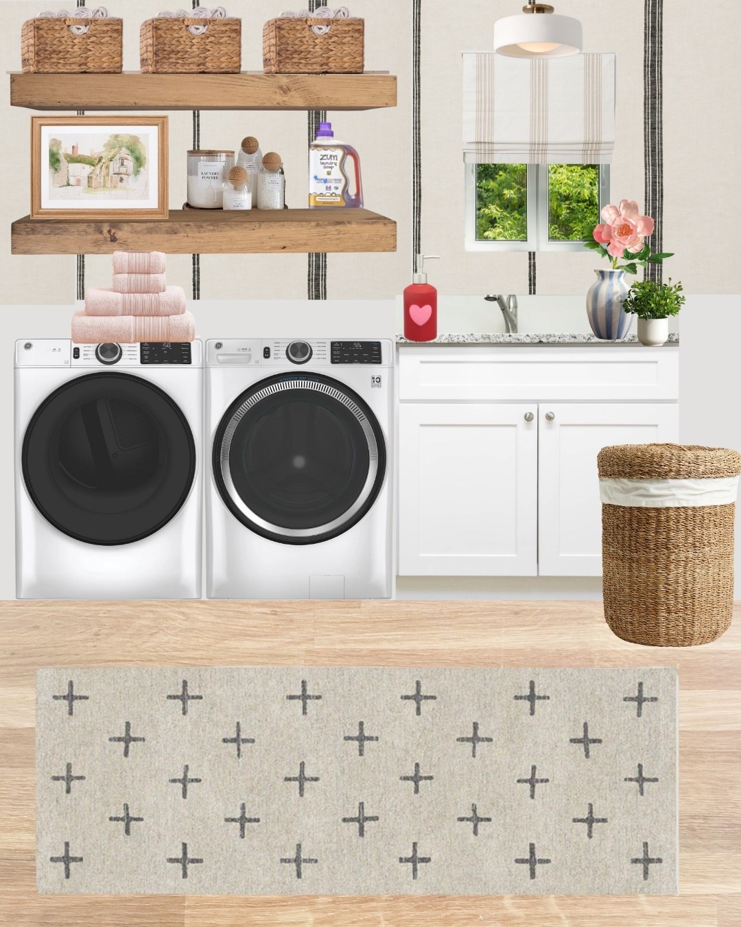 Laundry room mood board. Laundry room inspiration. Neutral laundry room. #homedecor

#LTKdayinmylife #LTKmomlife #LTKHome