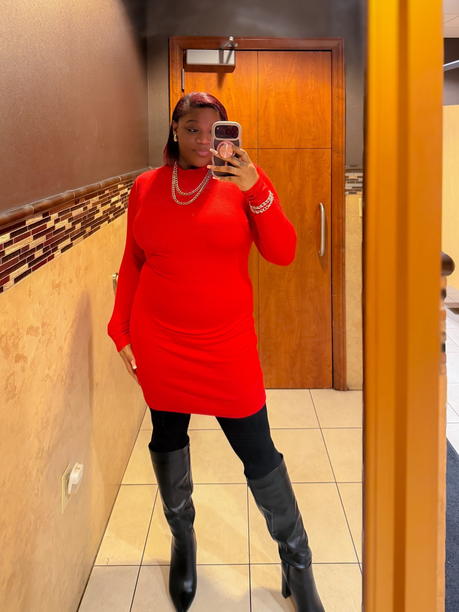 Last night’s look for girls night ❤️. Wearing an XL. Shoes sized up to a 9.5

#LTKMidsize #LTKFindsUnder50 #LTKootd