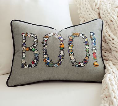 Peanuts™ Boo Lumbar Pillow Cover | Pottery Barn (US)