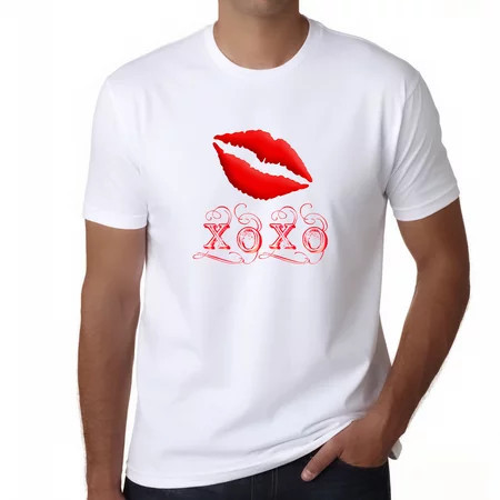 Valentine Shirts for Men - Valentines Day Shirts Men Valentines Day Gift - XOXO Shirt | Walmart (US)
