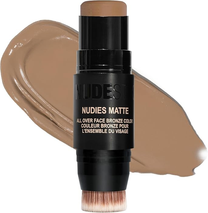 Nudestix Nudies Bronze All Over Matte Bronzing Stick 3-in-1 Cream Bronzer | Amazon (US)