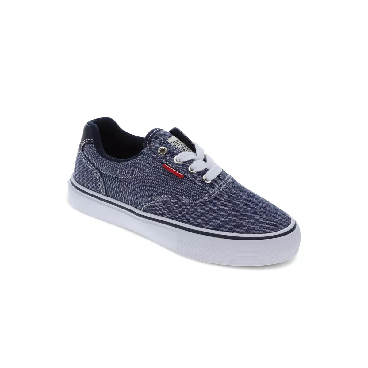 Levi's Kids Thane Chambray Casual Lace Up Sneaker Shoe | Target