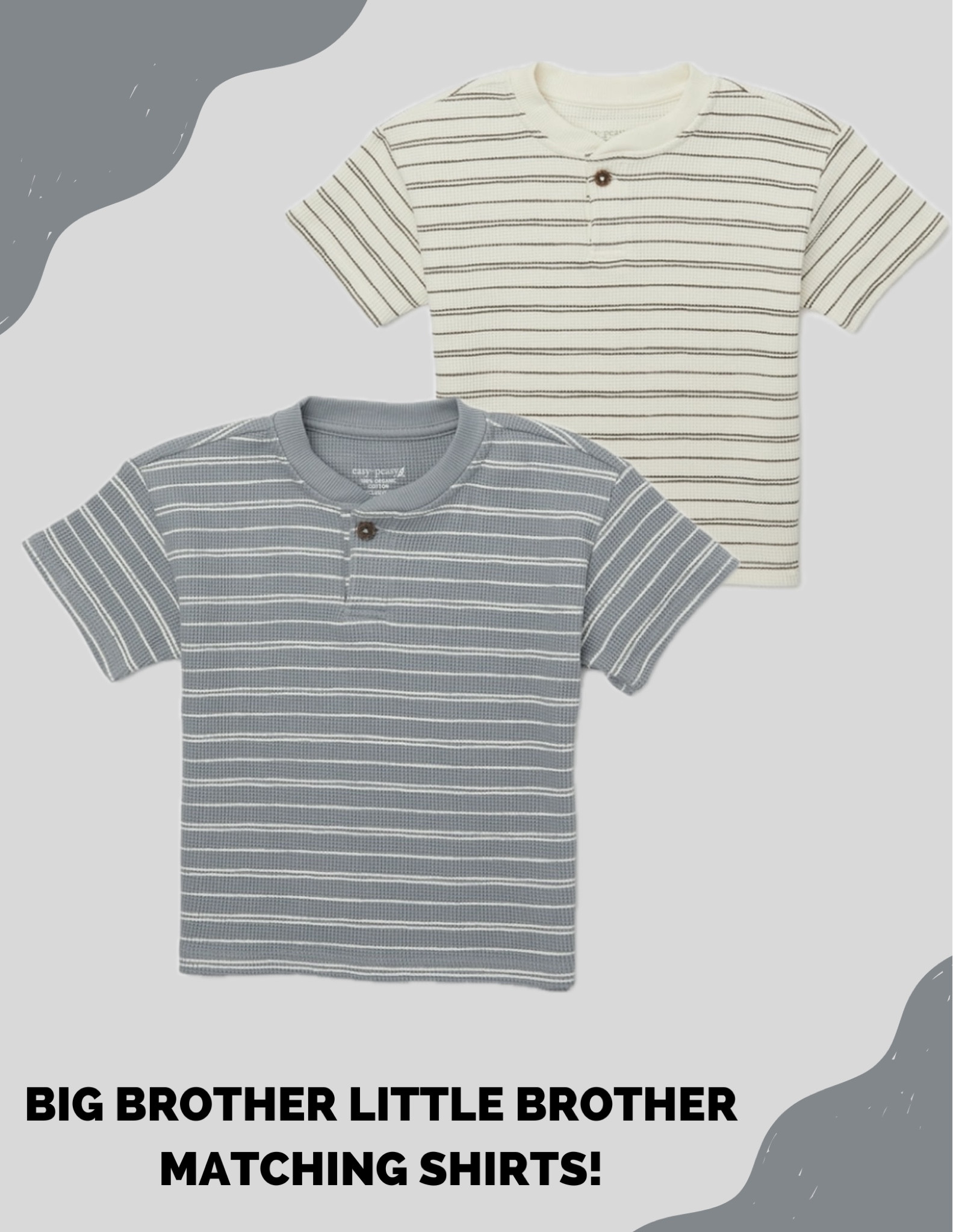 Matching big brother and little brother shirts! 👕 

Both colors come in both sizes! 

#LTKkids #LTKbaby #LTKstyletip