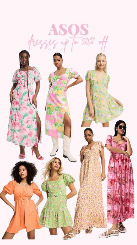 ASOS spring and summer dresses up to 50% off today 🌸💕 spring dresses /spring dress / spring mini dress / spring mini dresses / spring maxi dress / maxi dresses / floral dresses / floral dress / summer dress / summer mini dress / summer maxi dress / puff sleeve dress / puff sleeve dresses 

#LTKfindsunder100 #LTKsalealert #LTKSeasonal