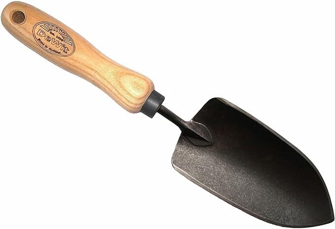 Tierra Garden DeWit Forged Hand Trowel, Garden Tool for Roots and Planting, Standard (31-3000) | Amazon (US)