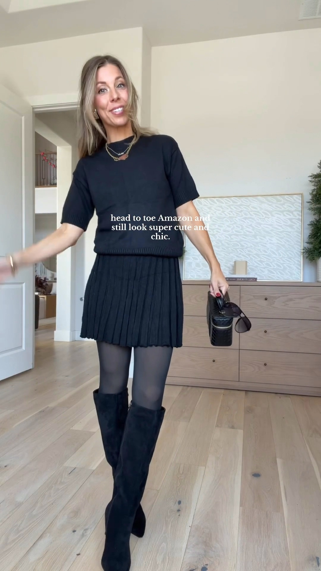 Cutest short sleeve Amazon sweater and skirt set!! 


#LTKCyberWeek #LTKFindsUnder50 #LTKSaleAlert