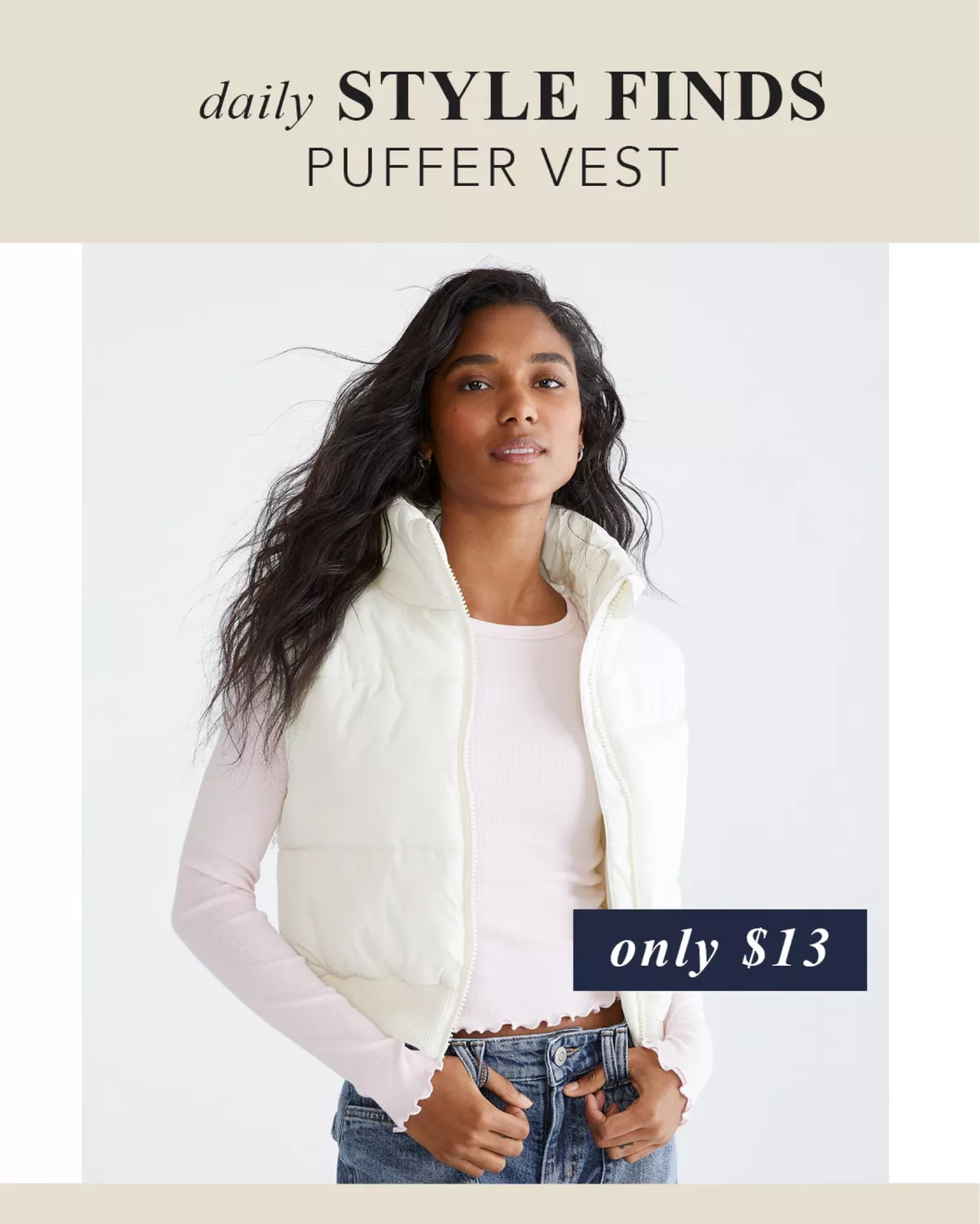 Dally Cropped Puffer Vest Dally Cropped Puffer Vest