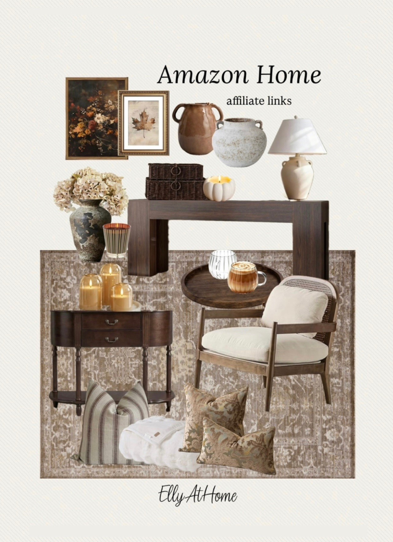 Amazon cozy home styling with fall accents. Shop cozy throw blankets, pillows, furniture pieces, area rug, artwork, vases, candles and more. Free shipping.

#LTKdayinmylife #LTKHome #LTKSaleAlert