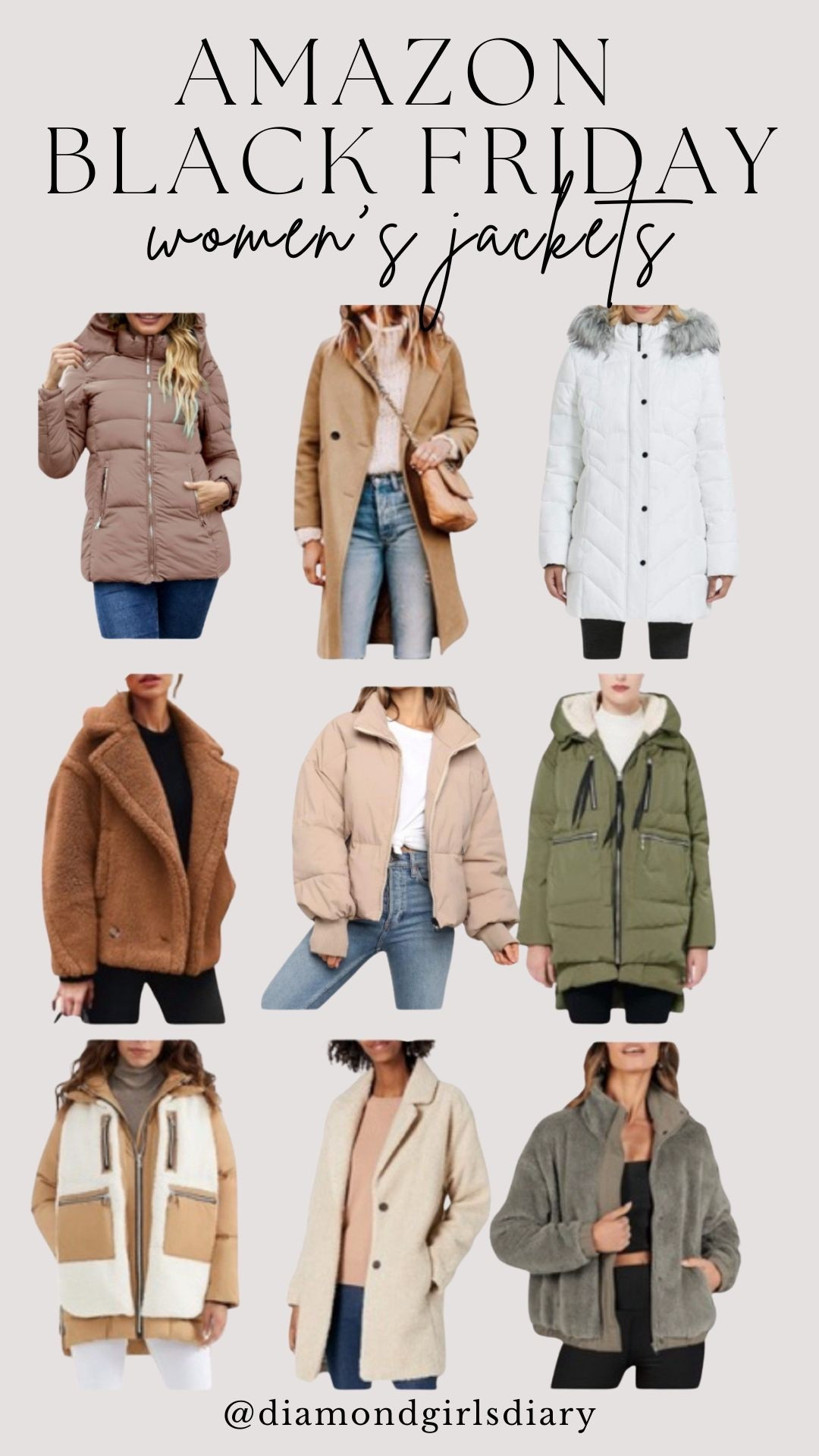 Women’s jackets from Amazon on deal now during Black Friday week  

#LTKSeasonal #LTKSaleAlert #LTKCyberWeek