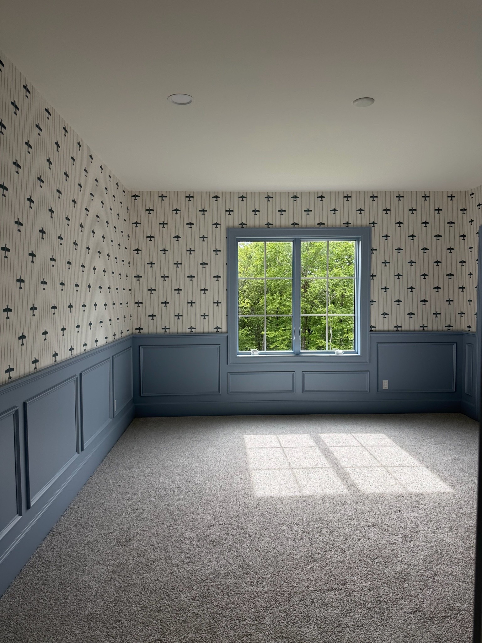 My baby boy’s wallpaper! 

Nursery, boy nursery, nursery wallpaper

#LTKHome #LTKBaby