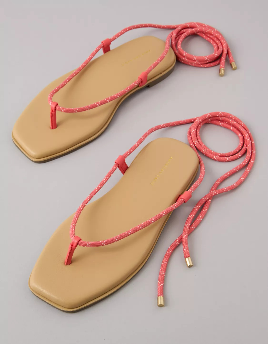 AE Rope Lace-Up Sandal | American Eagle Outfitters (US & CA)