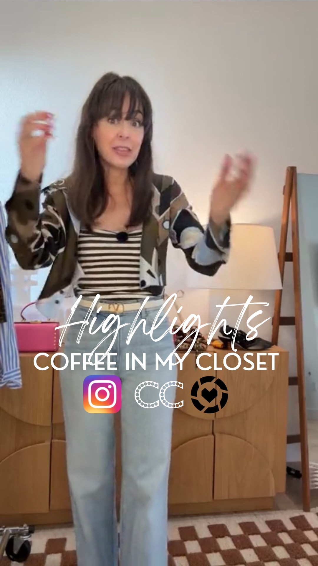 Highlights from Coffee in My Closet LIVE 

Join me next week for another session 9:30 am PST.

Join my VIP shopper club at closetchoreography.com and l'll send you a recap and the links to shop every time I go live. Not on my list? Join today for free.