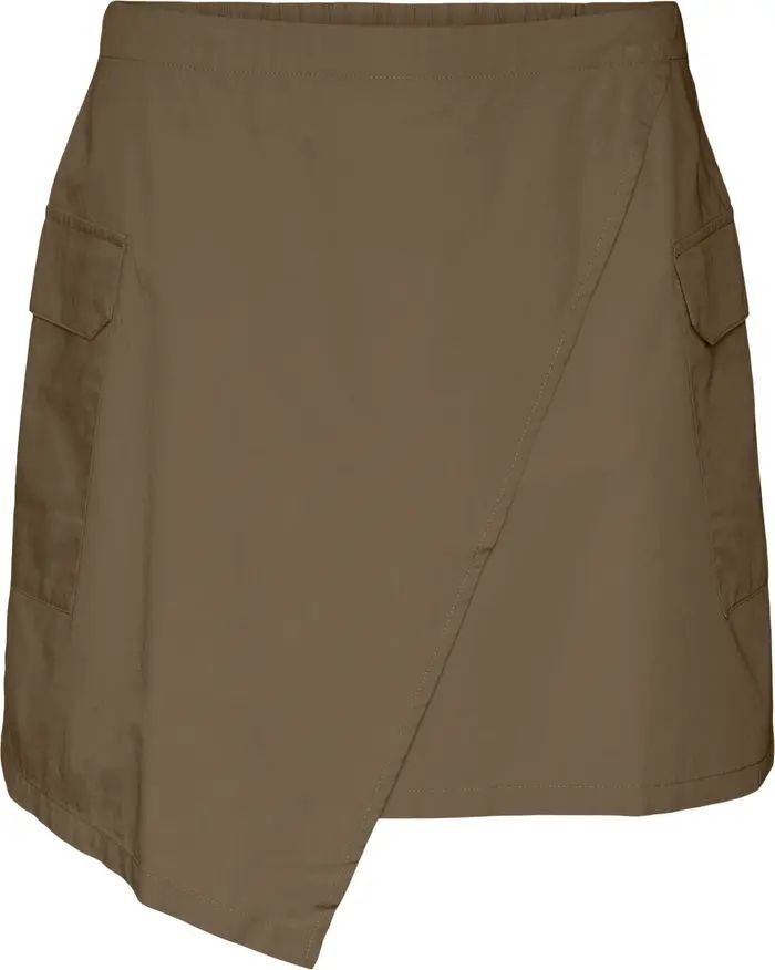 VERO MODA Organic Cotton Wrap Skirt | Nordstrom | Nordstrom
