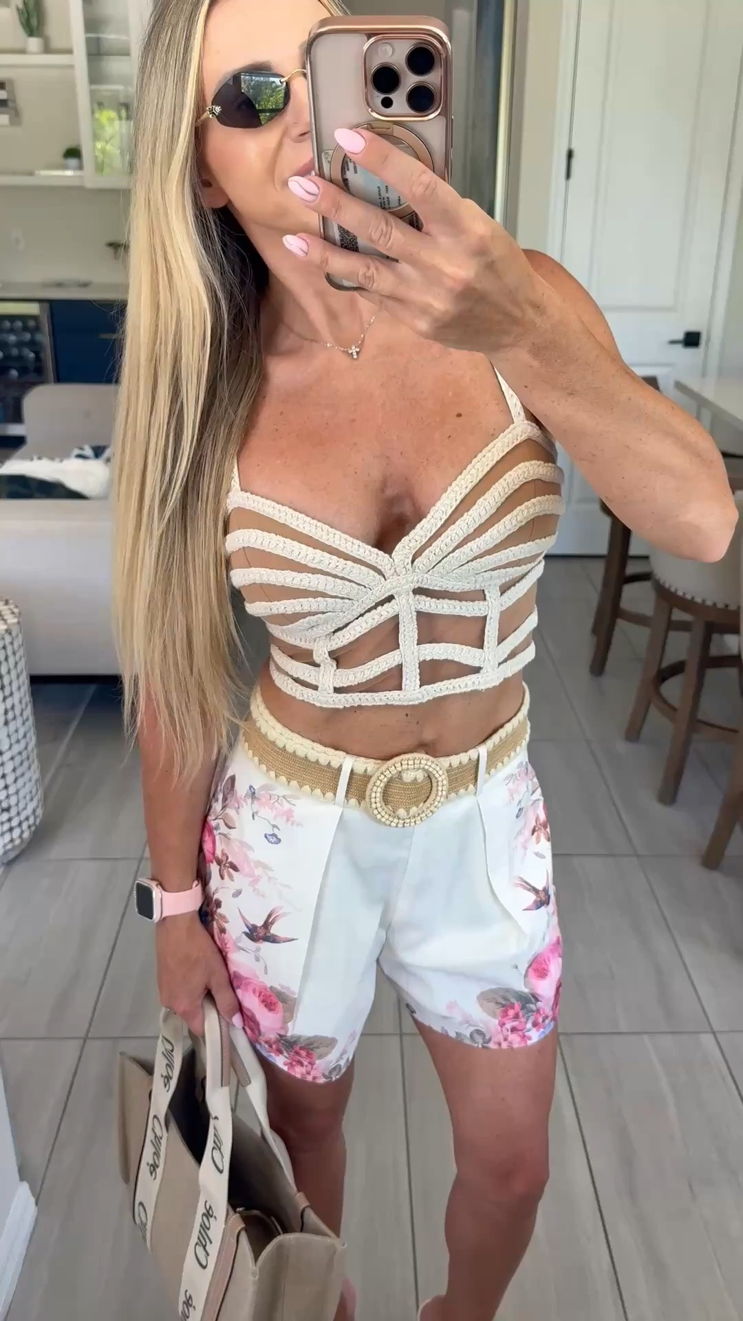 New favorite vacation outfit combinations lately 🌸🤍 The floral Commense shorts are such a fun statement piece, and pairing them with a neutral crochet top keeps the whole look balanced. Easy for lunch, shopping, resort days, or dinner somewhere warm.

vacation outfit ideas, floral shorts outfit, crochet top outfit, Commense clothing, resort wear women, tropical vacation style, summer dinner outfit, casual vacation outfit, feminine resort style, summer fashion

#LTKTravel #LTKootd #LTKSeasonal