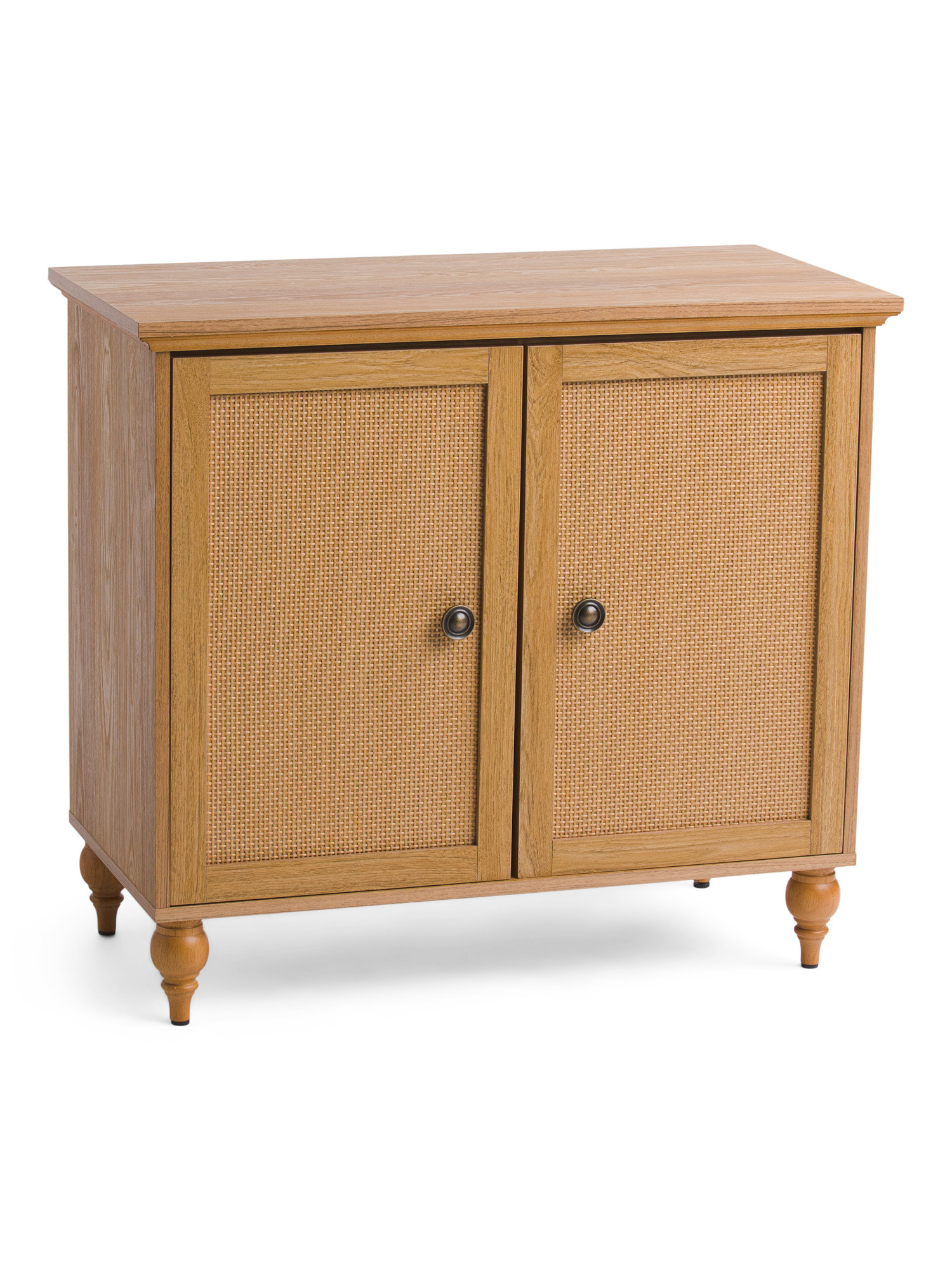 2 Door Cabinet With Rattan Inlays | Marshalls
