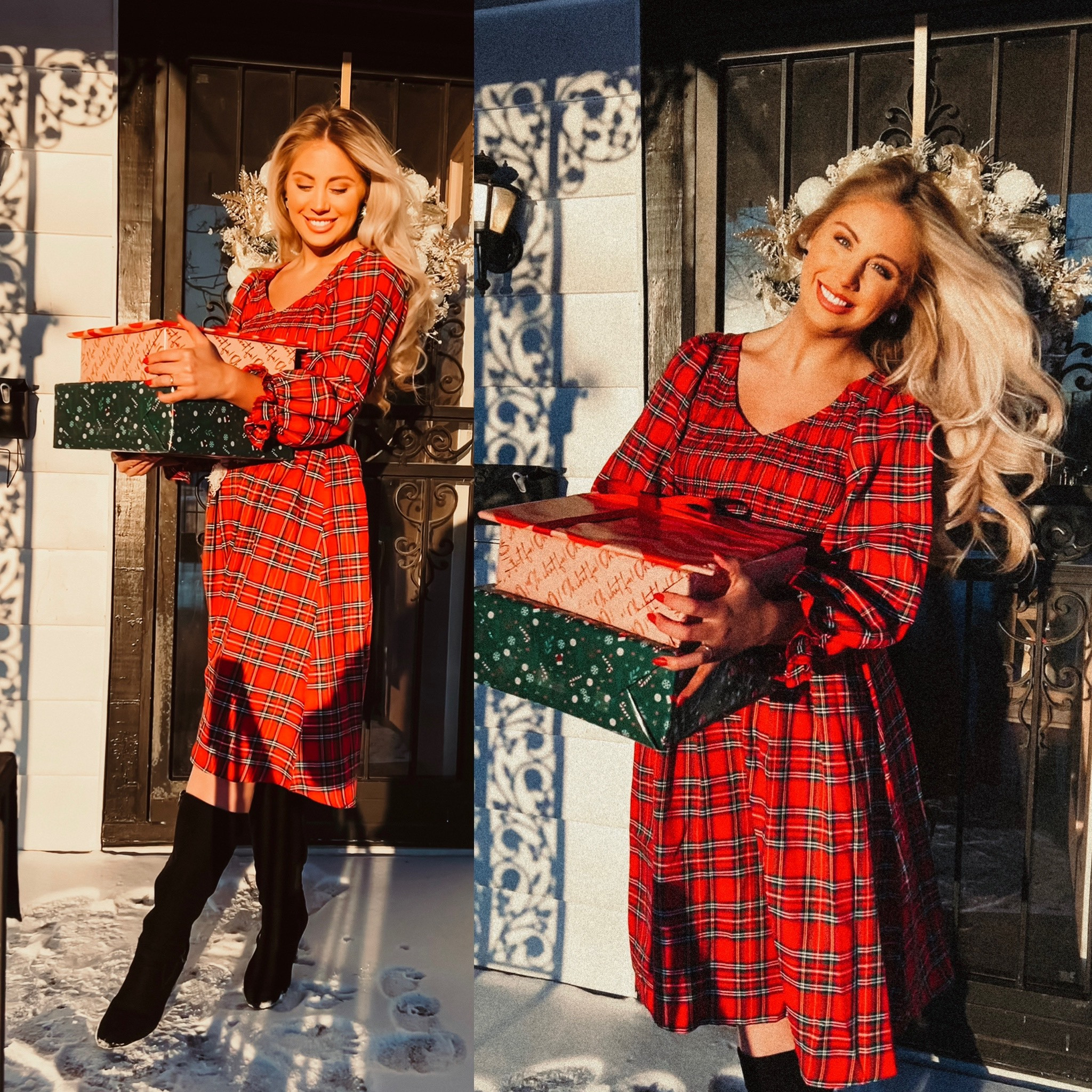 Christmas dress with the holiday spirit from my favorite local boutique in southern indiana ♥️

#LTKSeasonal #LTKHoliday #LTKunder100