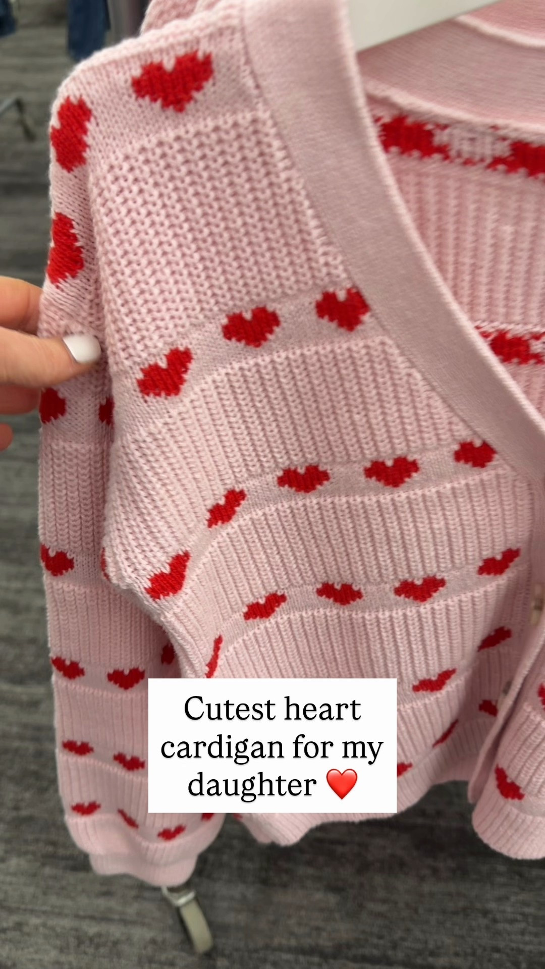 Cutest heart cardigan for girls 🩷❤️

#LTKValentine #LTKKids
