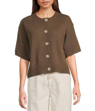 Mod Ref Button Up Cardigan - S | Dillard's